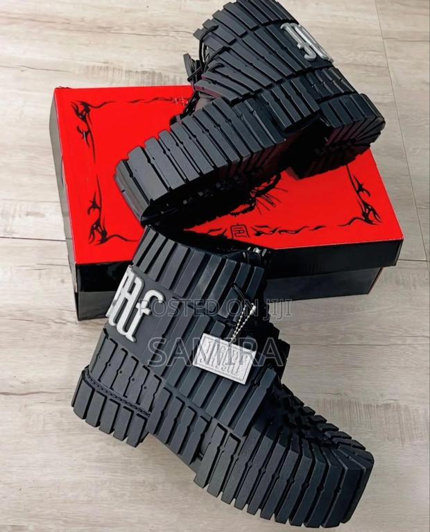 Premium Designer Chunky Block-Sole Boots (Unisex) photo 2
