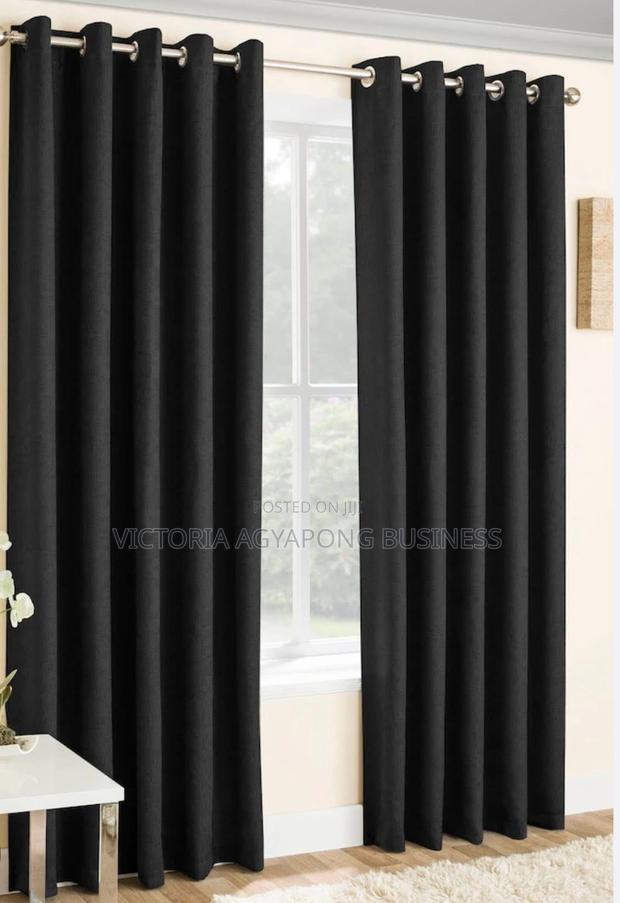 Black Curtains Heavy and Thick photo 2