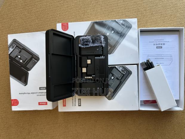 Ulanzi A100 Wireless Microphone Lavalier Mic for iPhone ,Camera photo 2