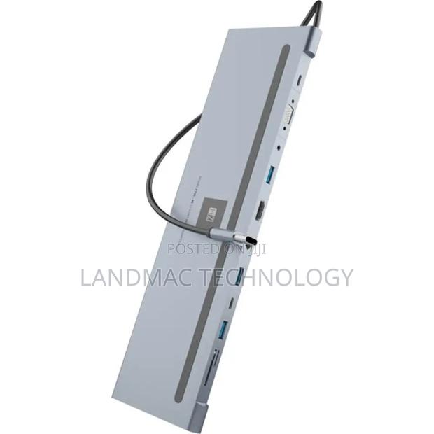 Heatz 12 in 1 Usb-C Hub Zt55 Ultra Hd for Macbooks and Laptops photo 2