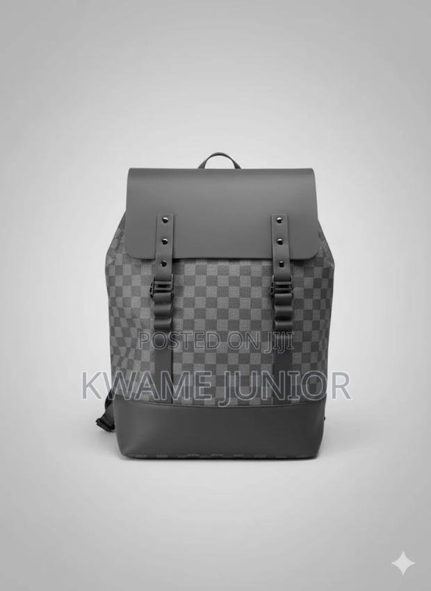 Portable Leather Backpack for 15 Inches Laptop and for School and Work