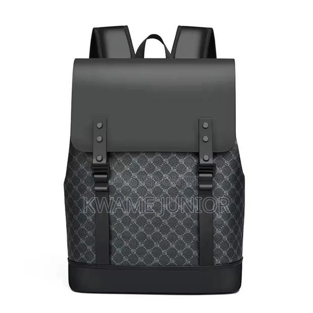 Portable Leather Backpack for 15 Inches Laptop and for School and Work photo 2
