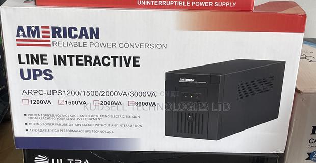 1500va (1.5kva) American Ups With (Automatic Voltage Regulator)