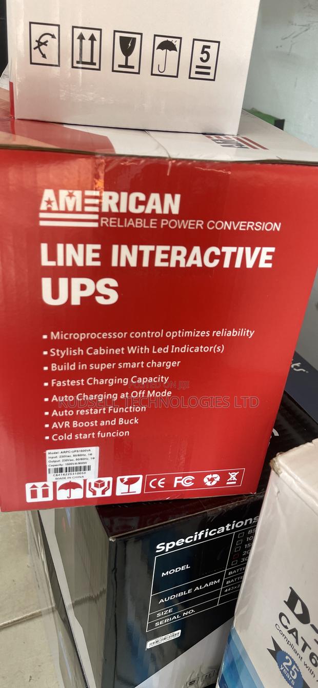 1500va (1.5kva) American Ups With (Automatic Voltage Regulator) photo 2