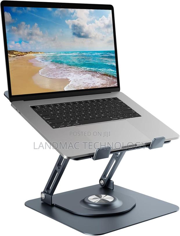 Adjustable Laptop Stand, Computer Stand With 360 Rotating photo 3