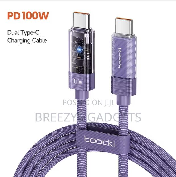 Toocki Type C To Lightning Cable And C To C For iPhone And Android