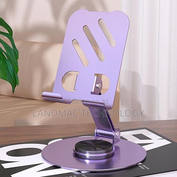 All-Metal Desktop Phone Tablet Stand Folding and Rotating
