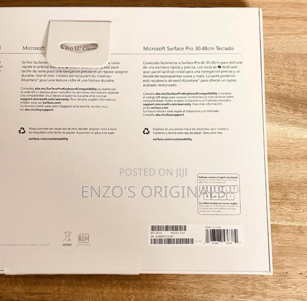 Microsoft Surface Pro 12 Keyboard Black Sealed New Certified Original photo 4