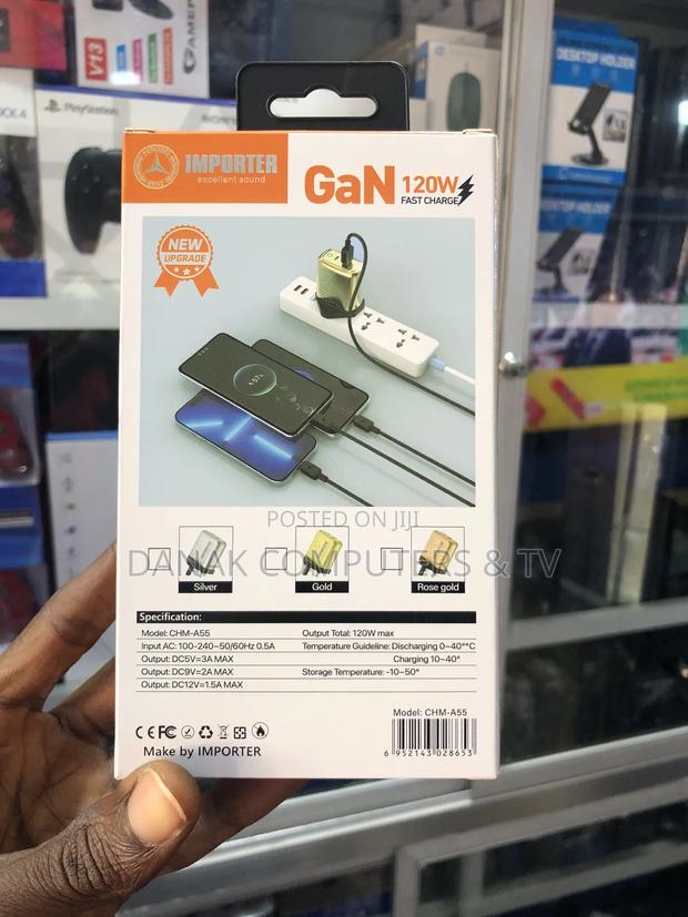 Importer Gan 120w Fast Charger photo 2