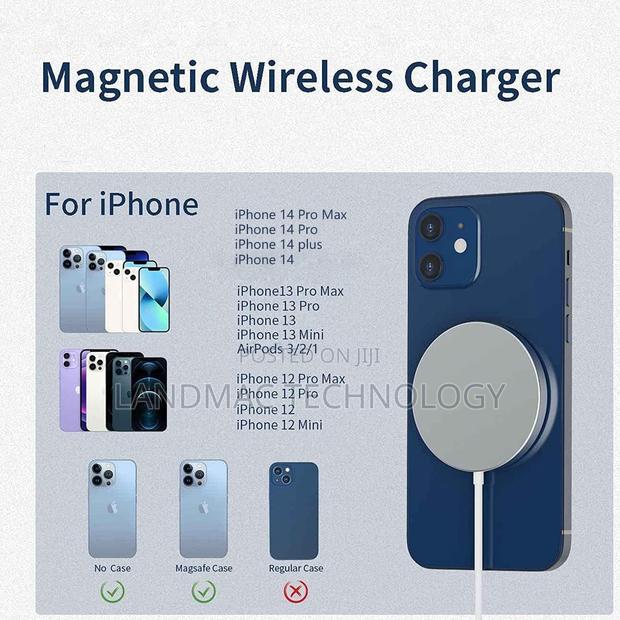 Apple Magnetic Wireless Charger, White photo 4