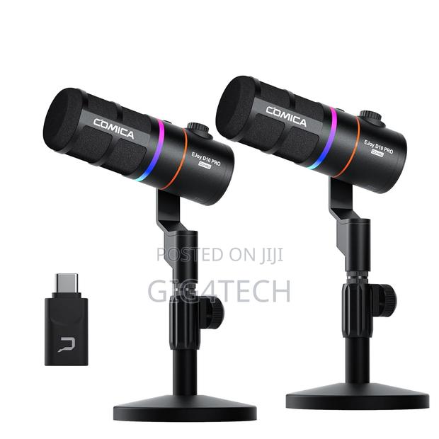 Comica Ejoy D10 Pro Combo 2 Microphones Podcast and Live Streaming