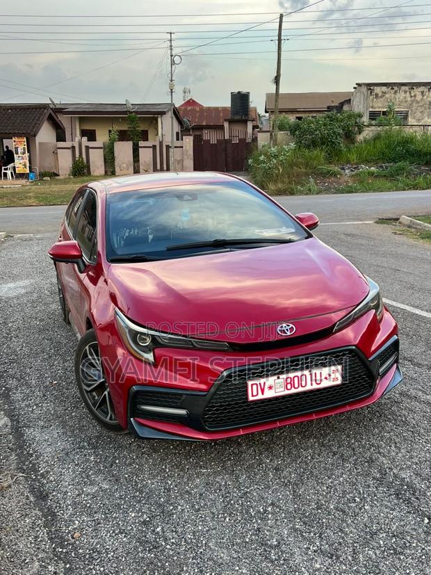 Toyota Corolla SE 2020 Red