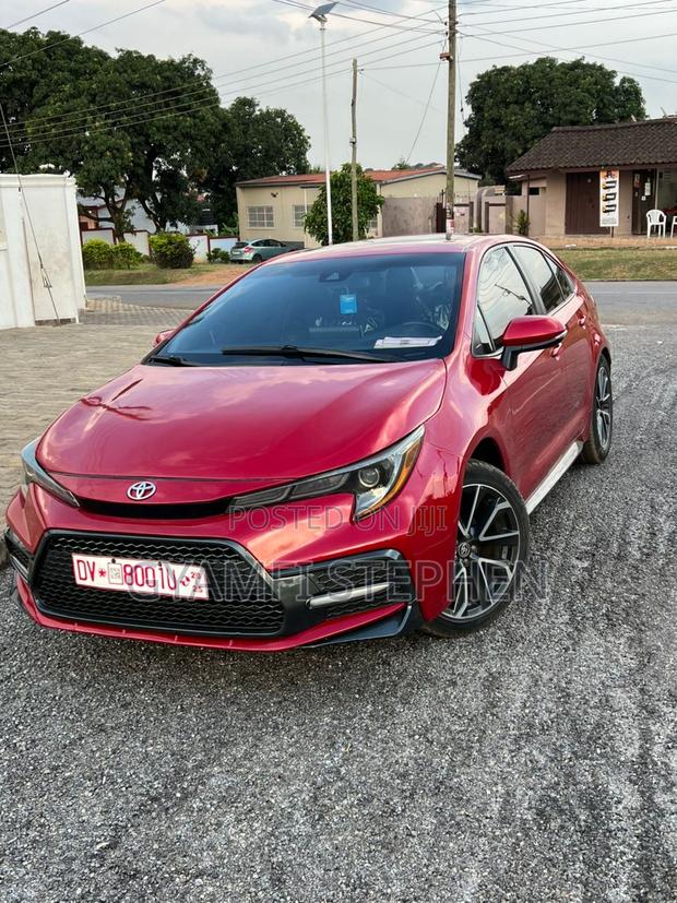 Toyota Corolla SE 2020 Red