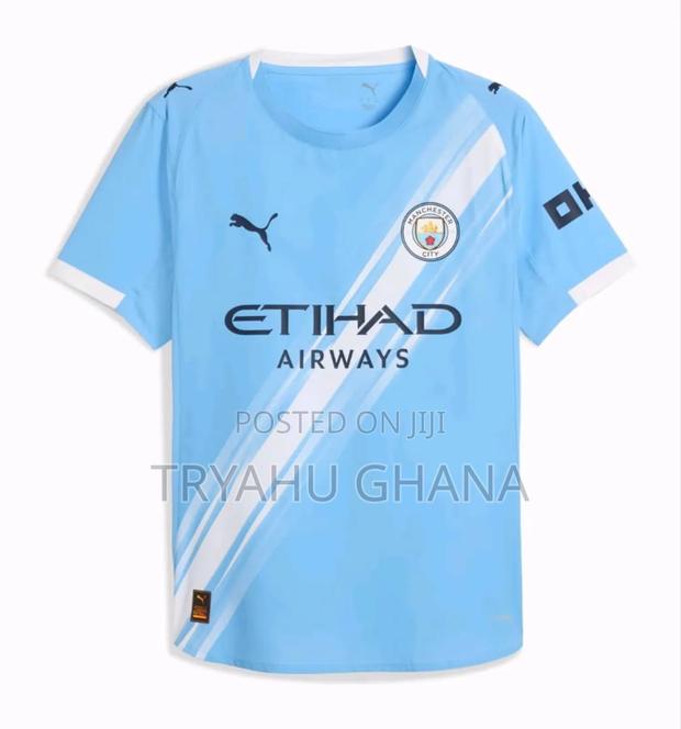 Shop Manchester City 2025/26 Home Jerseys – Only At Tryahu Ghana · Photo 4