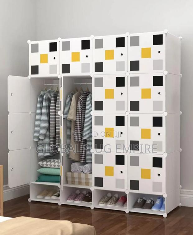 Cubes Modular Wardrobe, the Smart Storage Solution for Every Home.