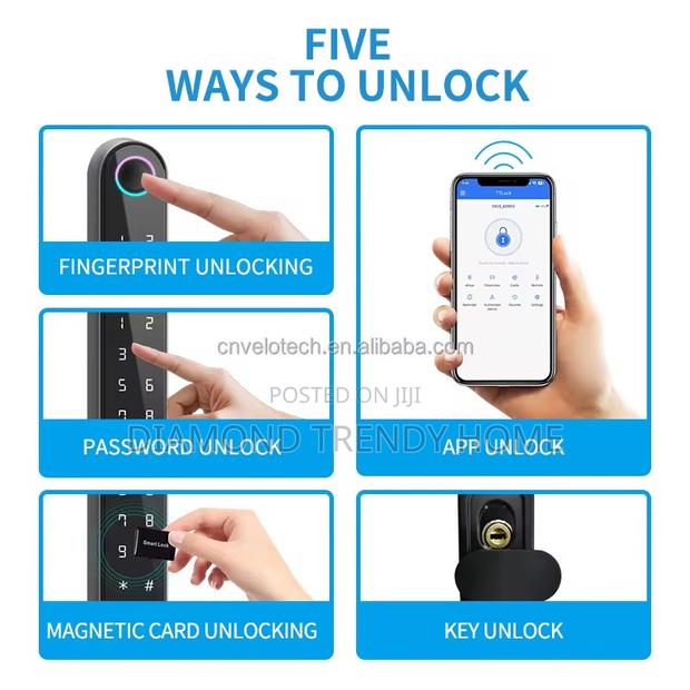Aluminum Door Smart Lock. photo 4