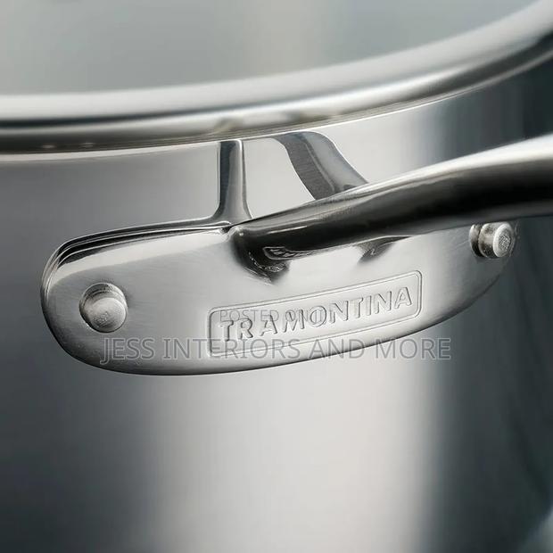 Tramontina Stainless Steel Tri-Ply Clad 10-Piece Cookware Set photo 3