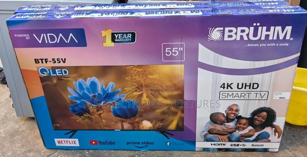 Bruhm 55-Inch Vidaa Qled Uhd Smart Tv · Photo 3