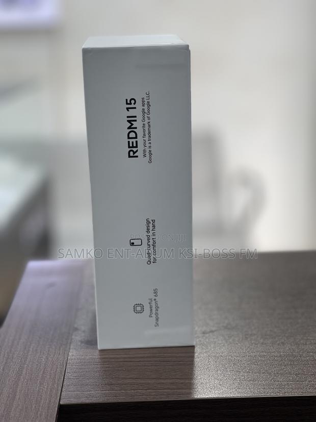 New Xiaomi Redmi 15 128 GB Black photo 3