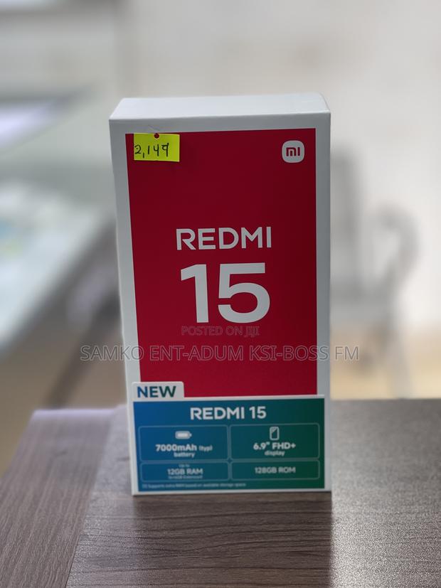 New Xiaomi Redmi 15 128 GB Black photo 4
