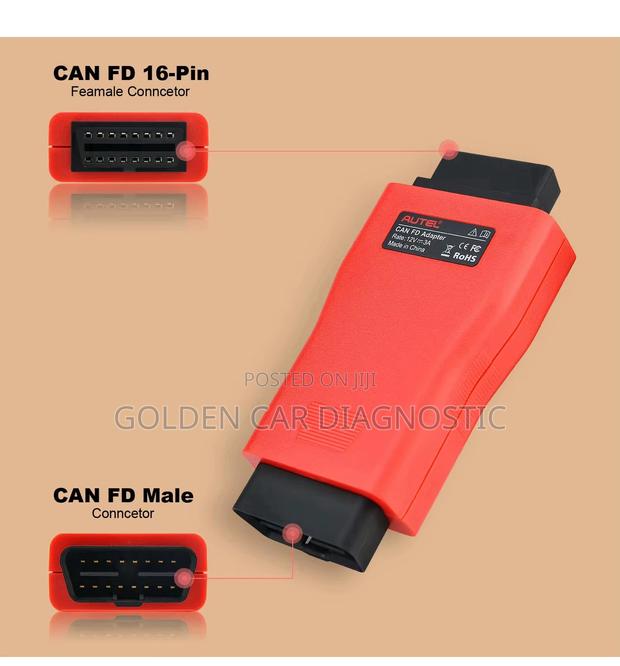 Autel Fd Can Adapter Maxisys Series Im508 Im608 Support Gm Ford 2020 photo 3