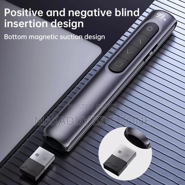 Powerpoint Pen Wireless Presentation Clicker Type-C Rechargeable photo 6