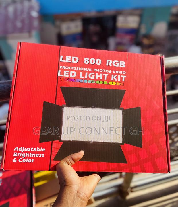 Led 800 Red Professional Video And Phot Led Light Kit photo 2