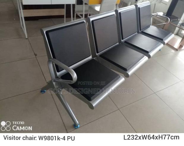 4in1 Metallic Visitors Chair/Bench · Photo 2