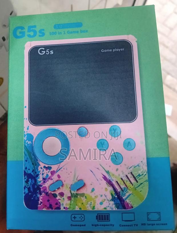 G5s Handheld Game Console – 500 in 1 Retro Video Games