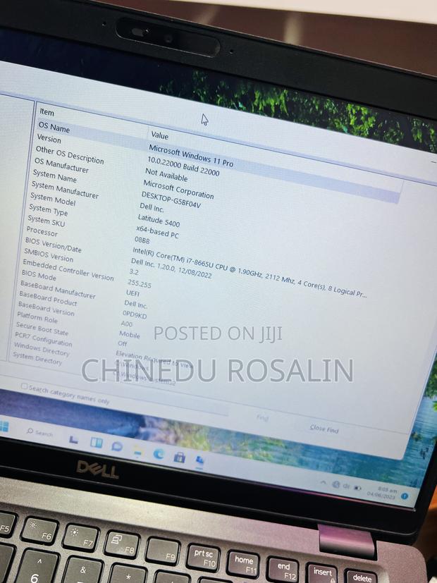 Laptop Dell Latitude 5400 16GB Intel Core I7 SSD 256GB photo 5