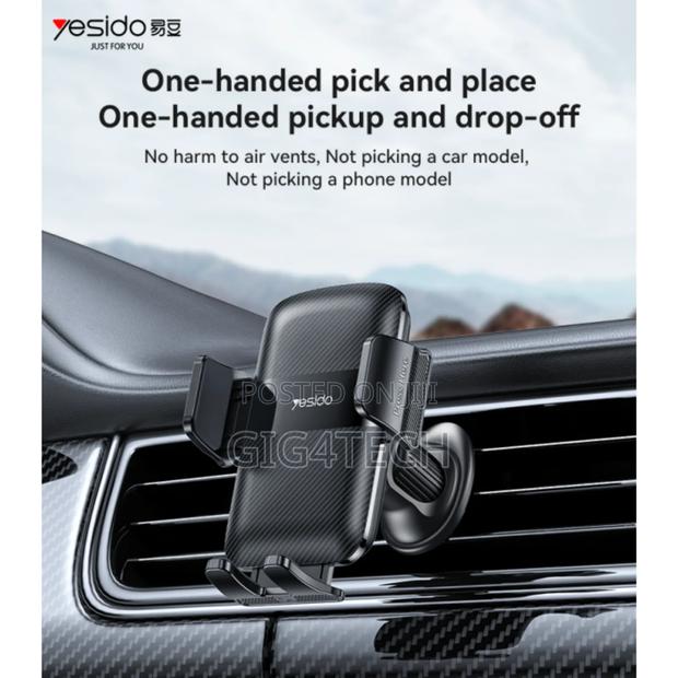Yesido C251 Air Vent Using Spring Clip Car Phone Holder