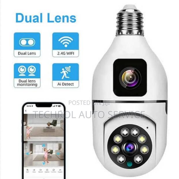 Dual Lens Panorama Bulb Camera V380 Pro · Photo 3