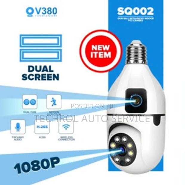 Dual Lens Panorama Bulb Camera V380 Pro · Photo 4