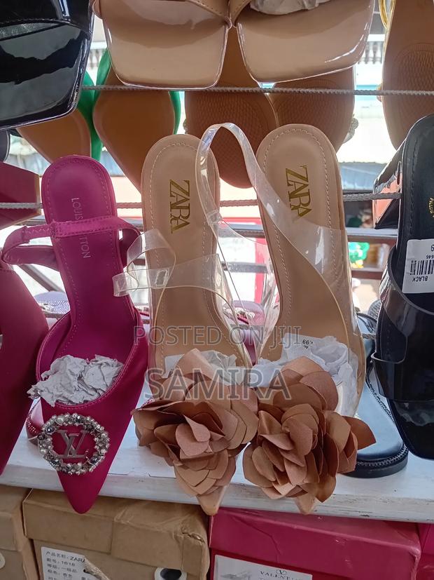 Ladies Stylish Designer Heels Slippers – Multiple Colours Designs photo 5