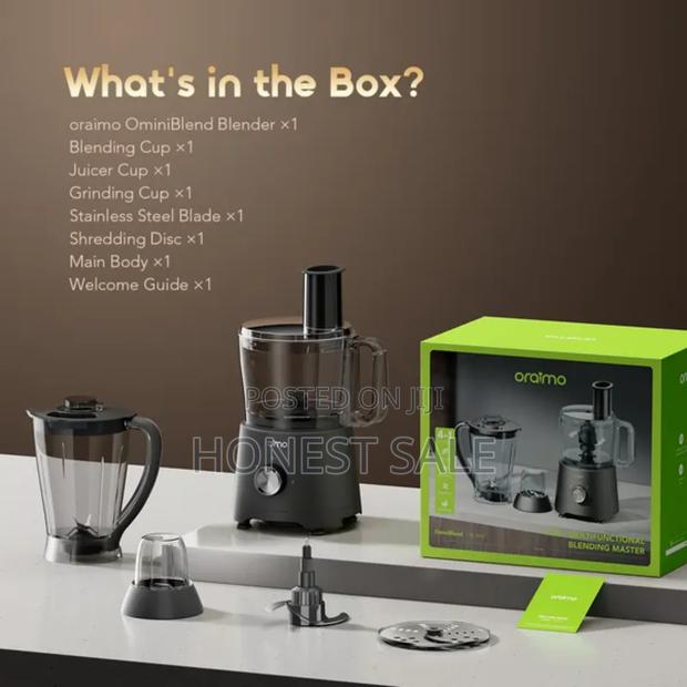 Oraimo Omniblend 1500w 4-in-1 Multifunctional Blender photo 2