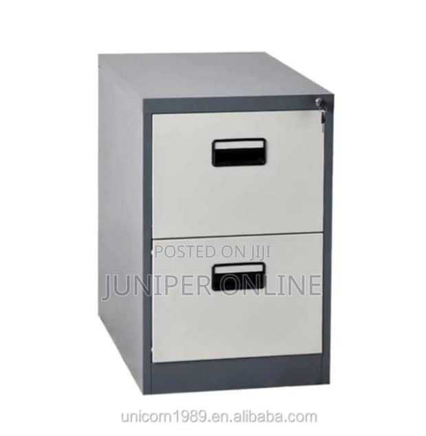 Office 2 Drawer Cabinet Hray photo 2