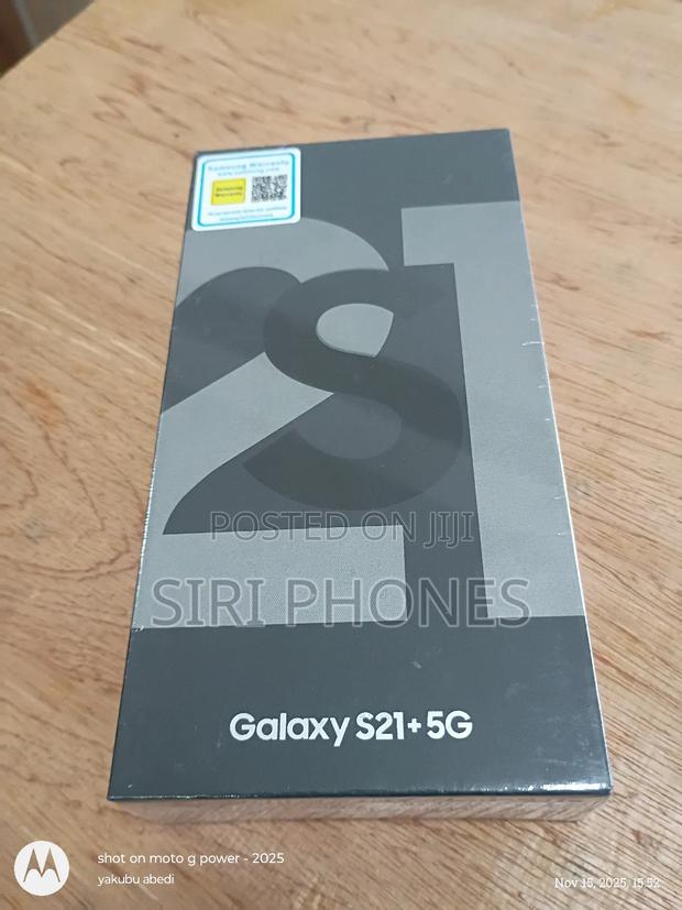 New Samsung Galaxy S21+ 5G 256 GB Black