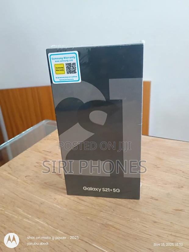 New Samsung Galaxy S21+ 5G 256 GB Black photo 2