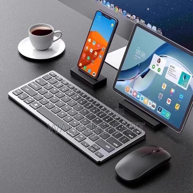 Wireless Keyboard Mouse Combo – Multi-System Compatible