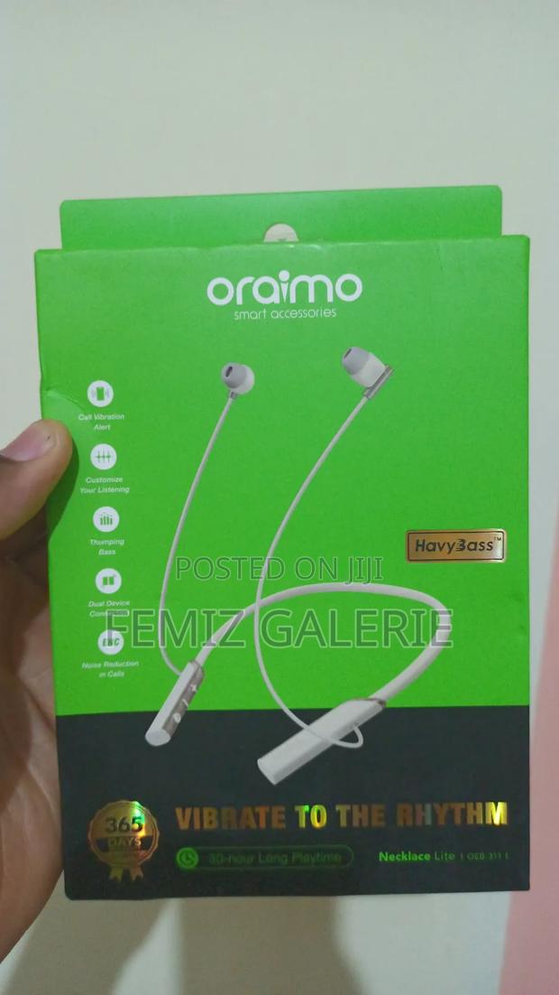 Oraimo Necklace Lite Call Vibration Wireless Headphones photo 5