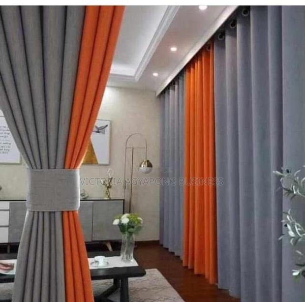 Black Curtains Heavy and Thick