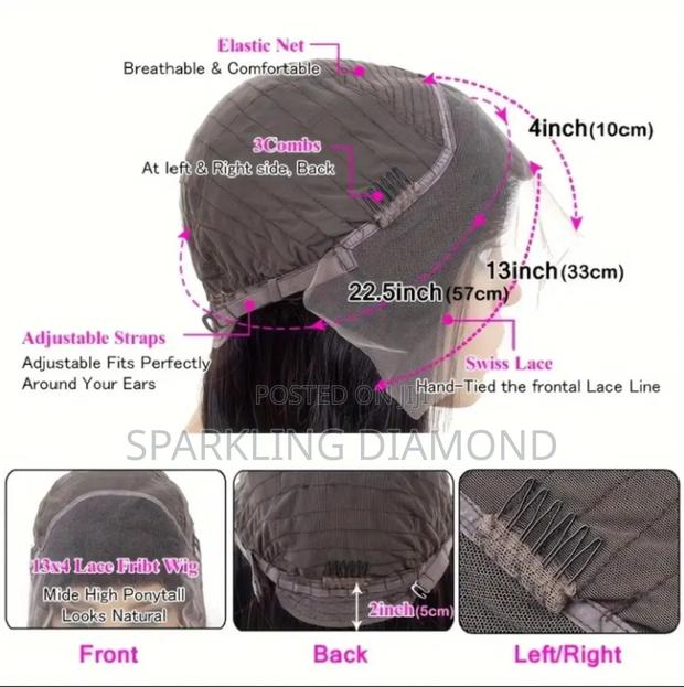 26" Golden Body Wave Wig – Heat-Resistant Synthetic photo 3
