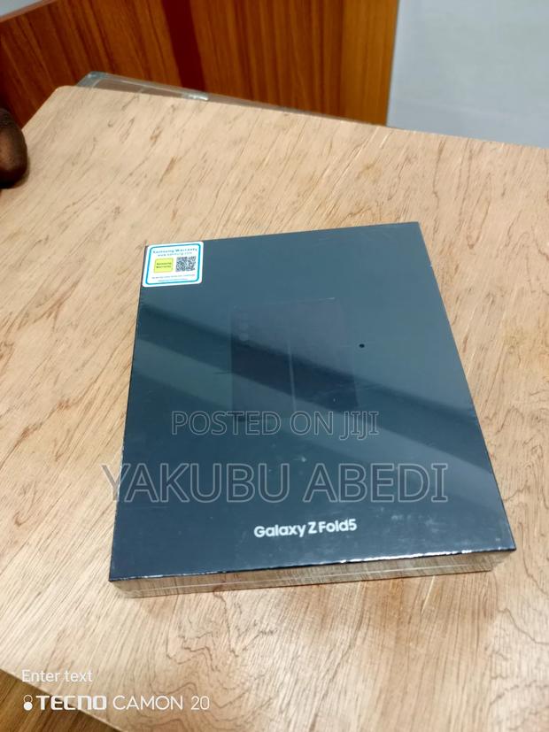 New Samsung Galaxy Z Fold 5 512 GB Black