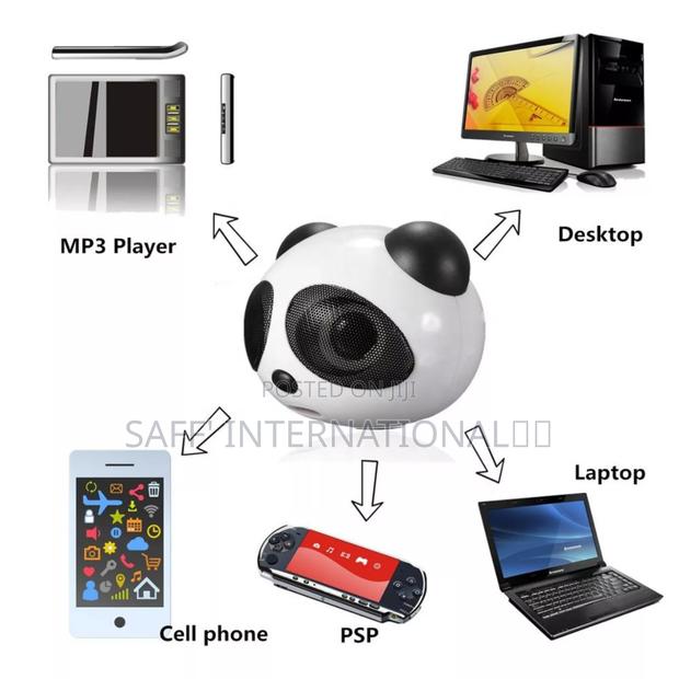 ☆Mini Hifi Panda/Astronaut Robot Multimedia Usb Pc/Laptop Speakers☆ · Photo 3