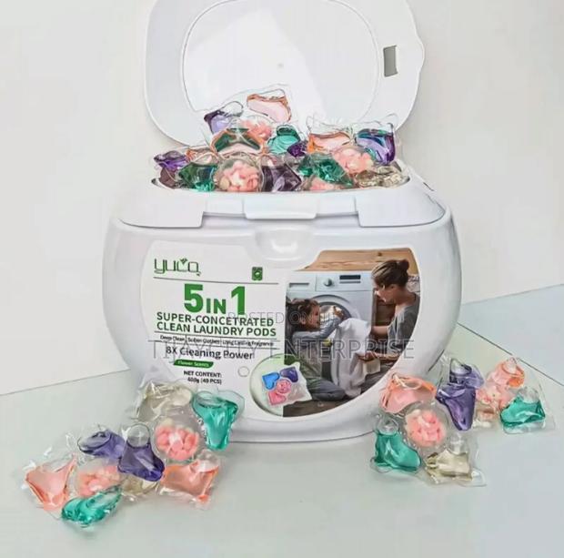 5-in-1 Washing Pods.