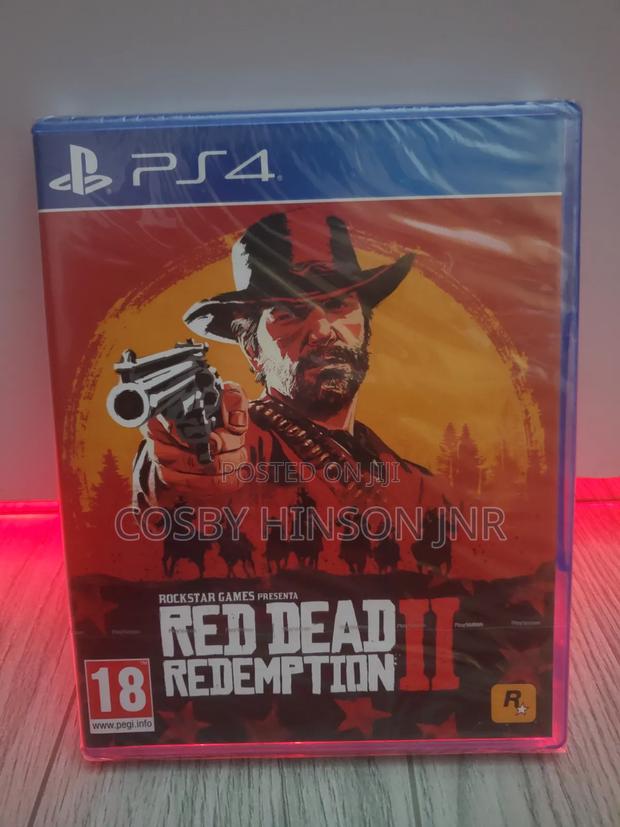 Red Dead Redemption 2 Ps4 Cd Sealed photo 2