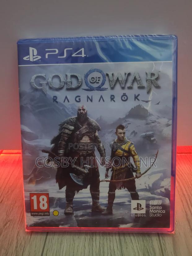 God of War Ragnarok Ps4 Cd Brand New photo 2
