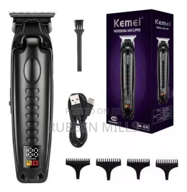 Smooth Shaving Kemei Km-1578 Skin Machine Beard Trimmer Detailer · Photo 4