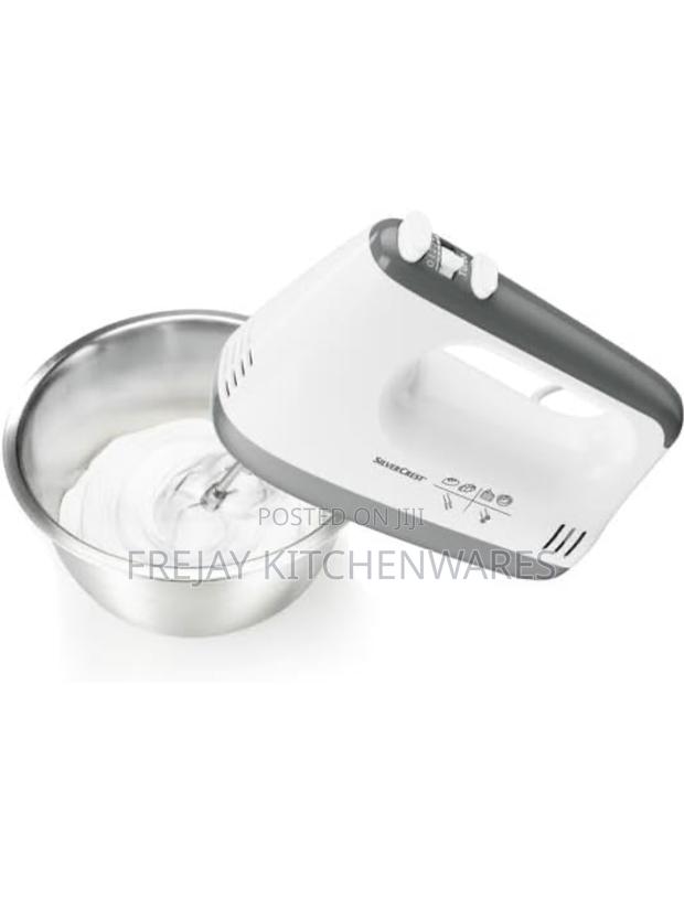 Silvercrest Hand Mixer,Electric Whisk, 5 Speeds, Stainless Steel photo 2