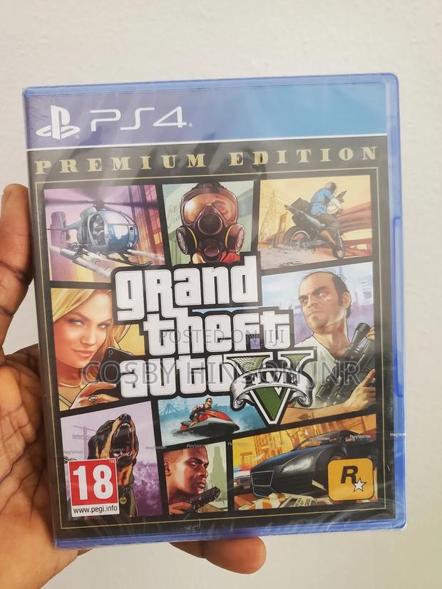 Gta V Grand Theft Auto 5 Ps4 Cd